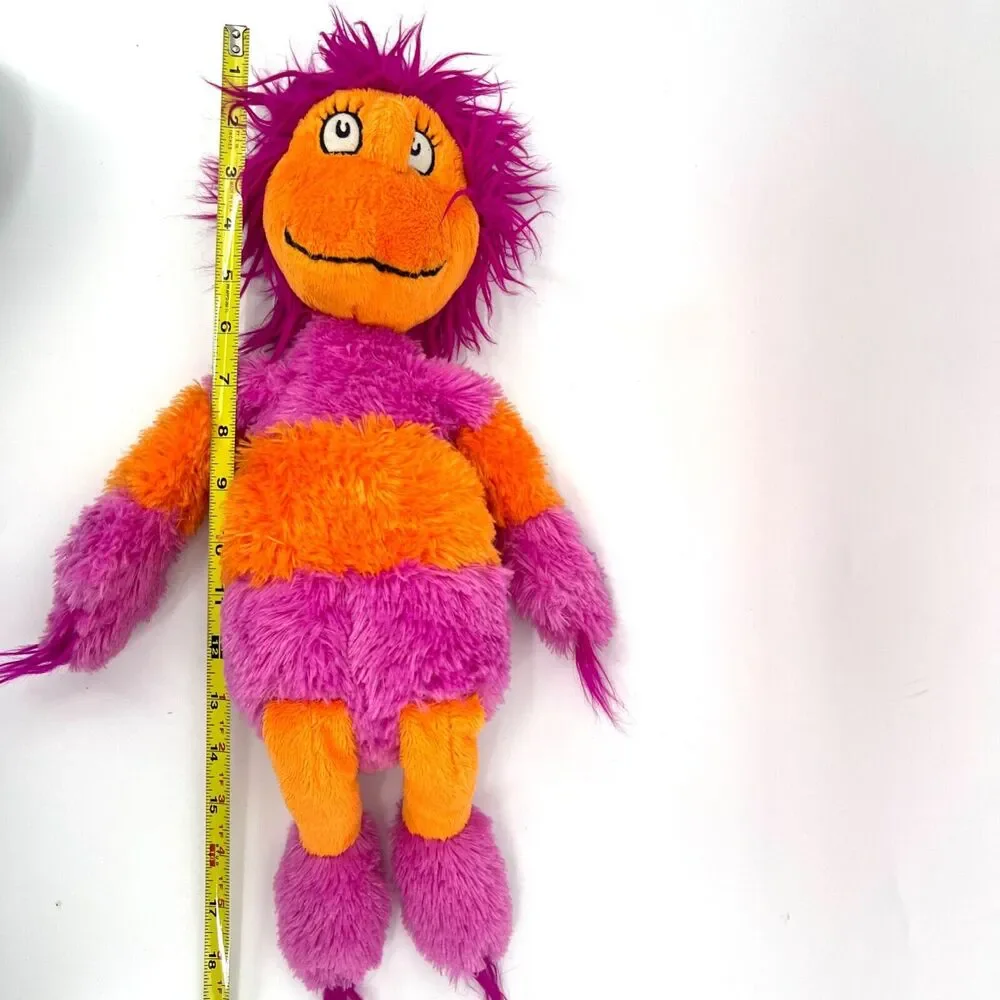Dr. Seuss Wocket in MY Pocket Plush Orange Purple Kohls Cares